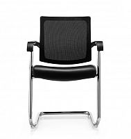 кресло для посетителей sling черное в Нижневартовске