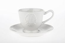 чашка с блюдцем медальон lv в Нижневартовске