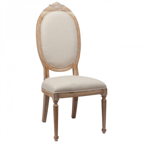 стул oriental сherry кремовый лен в Нижневартовске