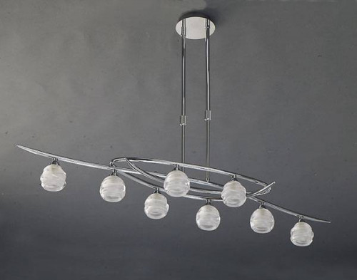 подвесная люстра mantra loop chrome 1800 в Нижневартовске