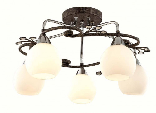 потолочная люстра lumion sivilla 2851/5c белая в Нижневартовске