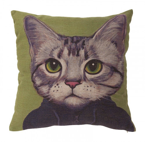 подушка с принтом mr. cat в Нижневартовске