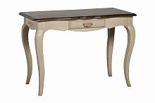 стол письменный малый поместье с узором с состариванием в Нижневартовске