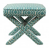 табурет мягкий бирюзовый remy ottoman в Нижневартовске