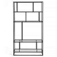 стеллаж makella black прозрачное стекло в Нижневартовске