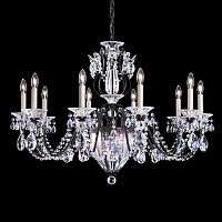 люстра 1260-48 h от schonbek прозрачная/серебряная в Нижневартовске