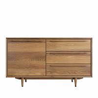 комод bruni с ящиками и дверкой орех в Нижневартовске