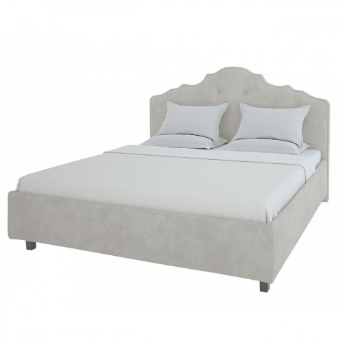 кровать двуспальная 160х200 светло-бежевая palace в Нижневартовске