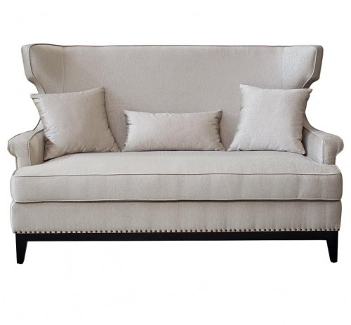 диван gd-zw-63602 двухместный прямой бежевый в Нижневартовске