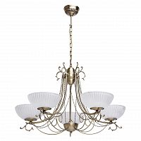 подвесная люстра mw-light фелиция 347017605 белая в Нижневартовске