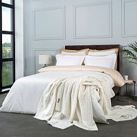 комплект постельного белья decoflux сатин евро cosmos gold в Нижневартовске