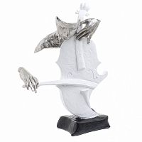 декор настольный виолончель серебристого цвета в Нижневартовске