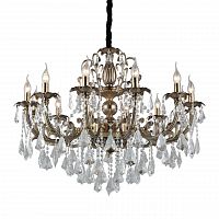 подвесная люстра omnilux grosseto oml-77733-12 бронза в Нижневартовске