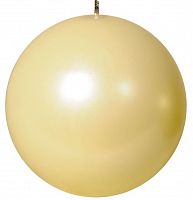 свеча-шар жемчужно-кремовая, 8 см в Нижневартовске