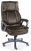 кресло для руководителя norden chairs мэдисон, обивка: искусственная кожа, цвет: экокожа темно-коричневая в Нижневартовске
