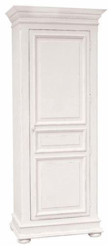 шкаф платяной однодверный нордик петли слева белый в Нижневартовске
