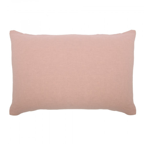 наволочка изо льна цвета пыльной розы essential 50х70 в Нижневартовске