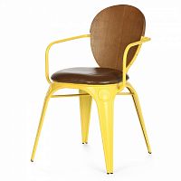 стул louix с подушкой жёлтый в Нижневартовске