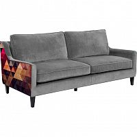 диван triangle grey by james soares прямой серый в Нижневартовске