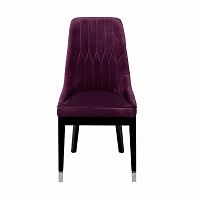 стул простроченный велюр фиолетовый 56*65*101см в Нижневартовске