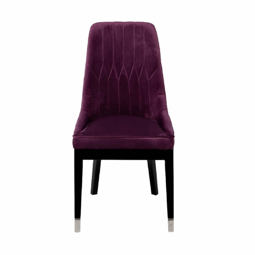 стул простроченный велюр фиолетовый 56*65*101см в Нижневартовске