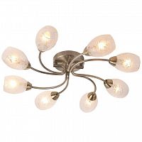 потолочная люстра idlamp carmina 201/8pf-oldbronze в Нижневартовске