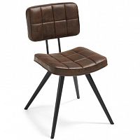 стул lola seat pu brown ноги эпоксидный черный c592u09 от la forma (ex julia grup) в Нижневартовске