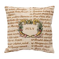 декоративная подушка «12 месяцев цветения», версия июль в Нижневартовске