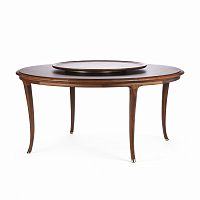 стол обеденный lusso коричневый в Нижневартовске