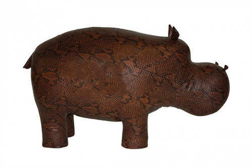 банкетка пуф бегемот мини коричневый в Нижневартовске