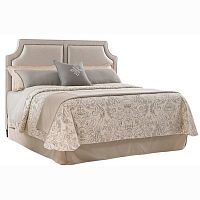 кровать двуспальная 160x200 бежевая chadwick headboard в Нижневартовске