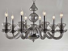 подвесная люстра newport 1908/s fume серая в Нижневартовске