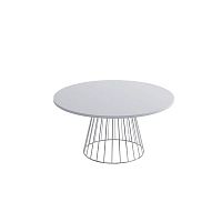 стол кофейный calipso b белый в Нижневартовске