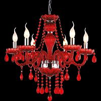 подвесная люстра arte lamp teatro a3964lm-6rd в Нижневартовске