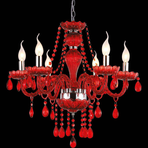 подвесная люстра arte lamp teatro a3964lm-6rd в Нижневартовске