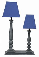 ножки для абажура на подставке темные патина (без абажуров) в Нижневартовске