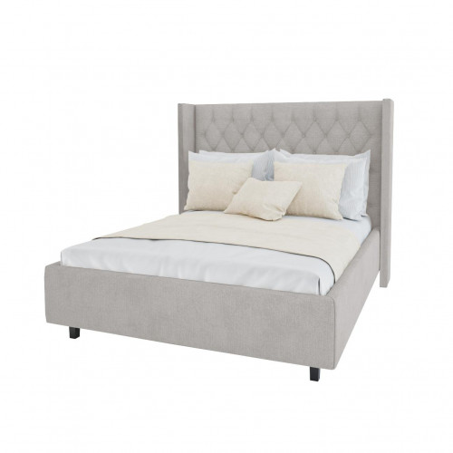 кровать wing-2 90х200 лён молочный р в Нижневартовске