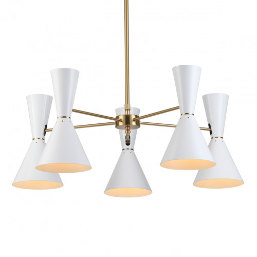 потолочный светильник stilnovo style 5 ламп белая в Нижневартовске