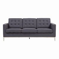 диван florence knoll sofa прямой серый в Нижневартовске
