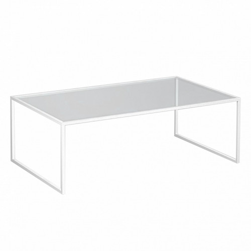 стол журнальный london lite white прозрачное стекло в Нижневартовске