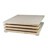 столик журнальный milano light brown бежевый в Нижневартовске