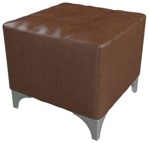пуфик 6-5109 жозефина, коричневая искусственная кожа в Нижневартовске