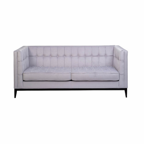 диван palermo трехместный раскладной прямой серо-бежевый в Нижневартовске