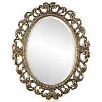 овальное зеркало настенное золото шербур florentine silver/98 в Нижневартовске