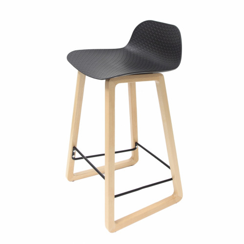 стул net-bar-w черный в Нижневартовске