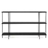 стеллаж florian black черный дуб в Нижневартовске