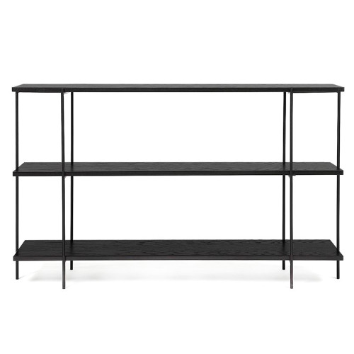 стеллаж florian black черный дуб в Нижневартовске