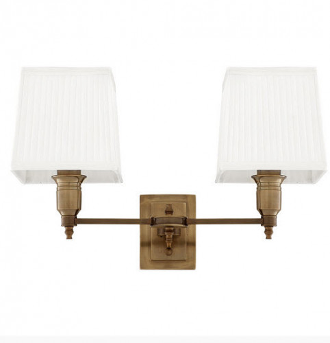 бра lexington double от eichholtz белый/бронза в Нижневартовске