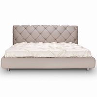 кровать двуспальная 180х200 бежевая prince в Нижневартовске