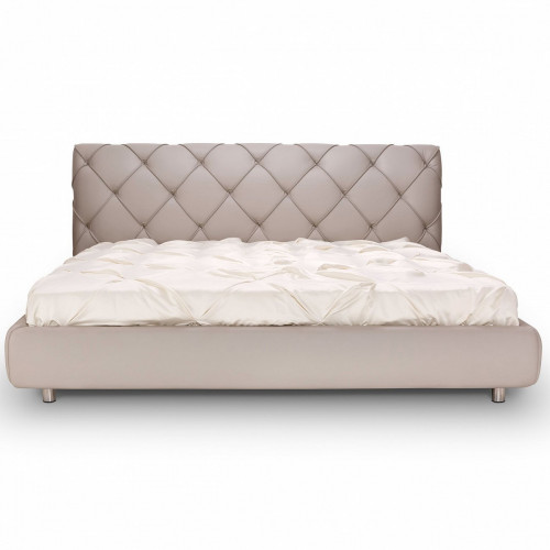 кровать двуспальная 180х200 бежевая prince в Нижневартовске